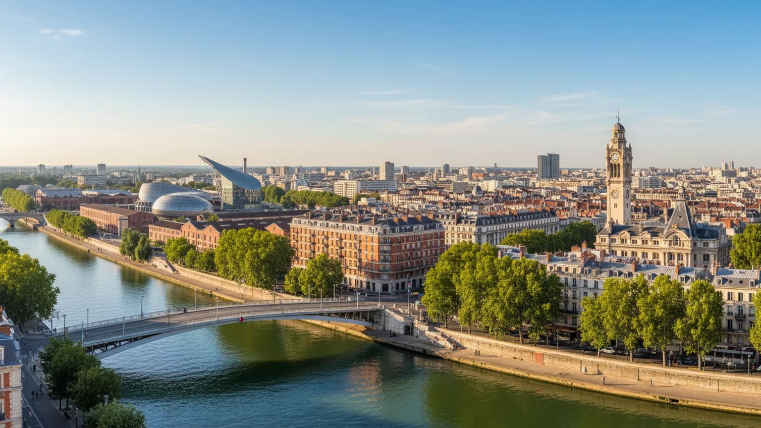 Vue panoramique de Boulogne-Billancourt